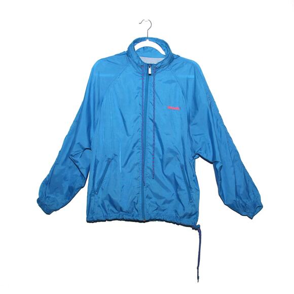 Vintage 90s Reebok Hooded Windbreaker Jacket Size S - Picture 2 of 7